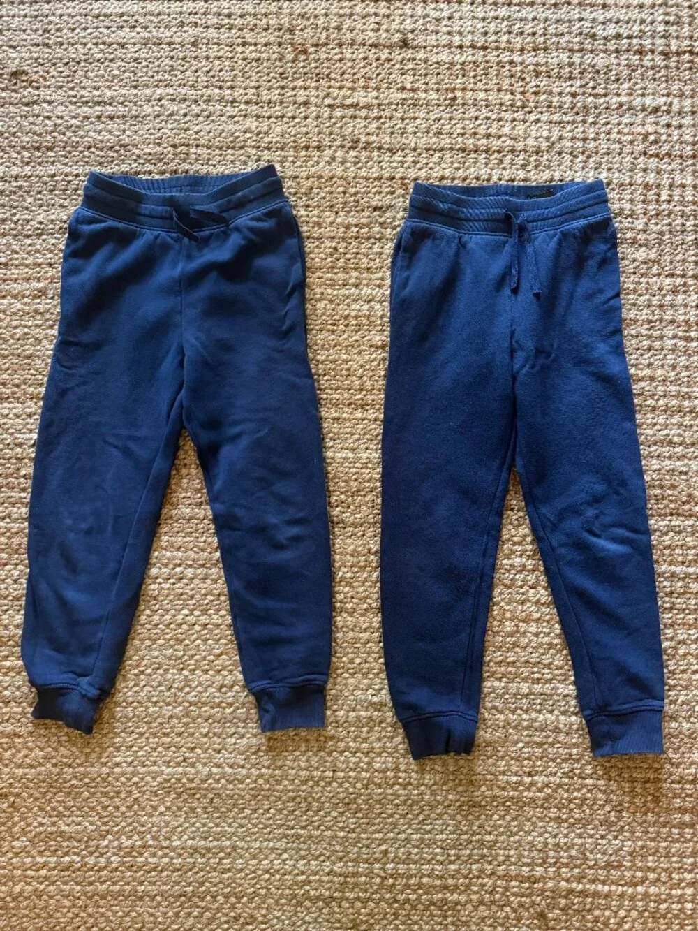 Two Navy Blue Joggers - Size: US12